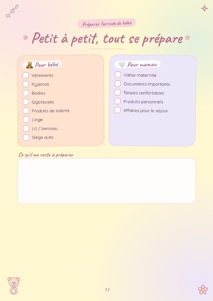 Page 17 : Petit à petit, tout se prépare